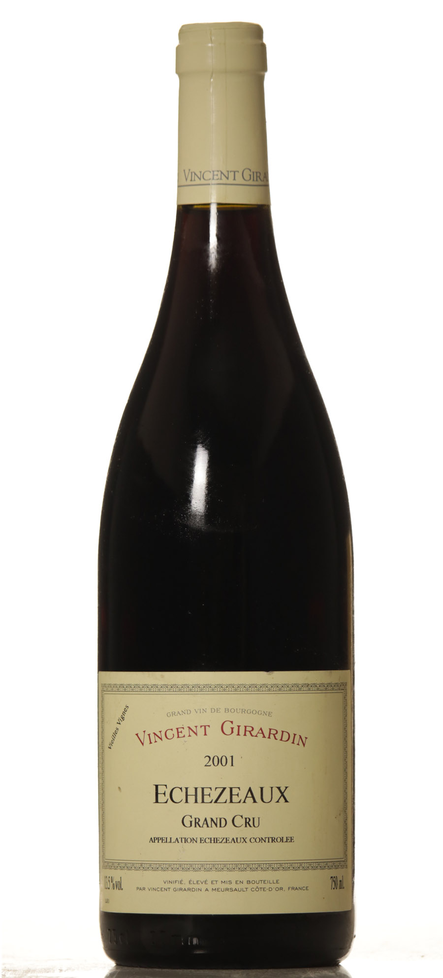 ワイン Vincent Girardin Echezeaux 2001 2001 Domaine / Maison Vincent Girardin Echezeaux - CellarTracker