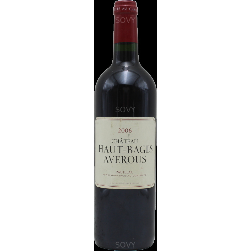 Chateau Haut-Bages Averous 2006 赤ワイン Chateau Lynch Bages, Haut Bages Averous, 2006 , ↓ HKD 604.0
