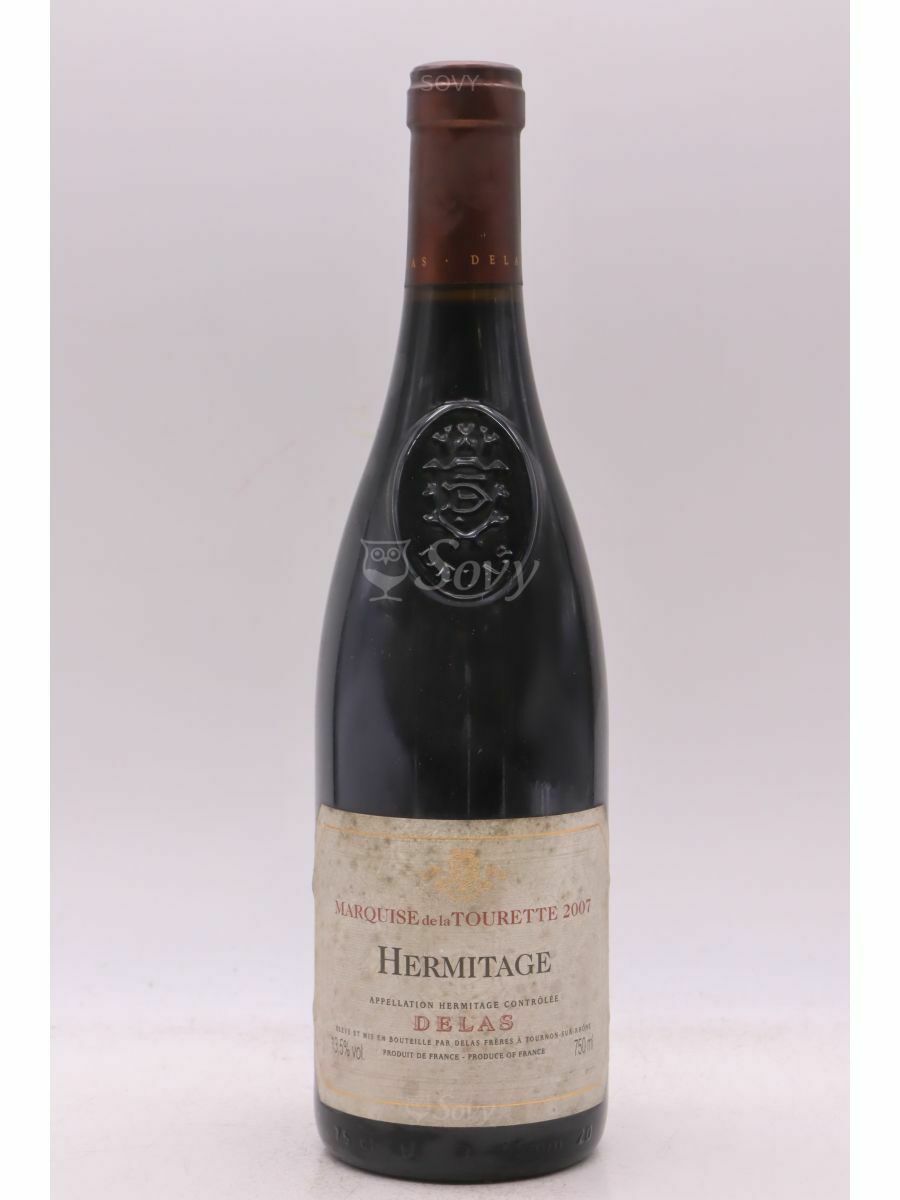 Delas, Hermitage Rouge Delas Marquise De La Tourette, 2007 , ↓ TWD 5080 ...