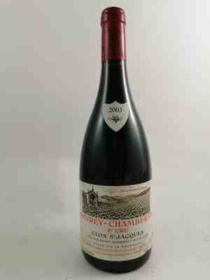 Armand Rousseau , Gevrey Chambertin Clos Saint Jacques 1er Cru , 2003