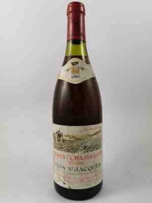 Armand Rousseau , Gevrey Chambertin Clos Saint Jacques 1er Cru , 1985