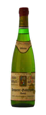 Anton Itschert , Piesporter Goldtröpfchen Riesling Auslese (goldkapsel) , 1966