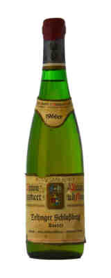 Anton Itschert , Zeltinger Schloßberg Riesling Auslese , 1966