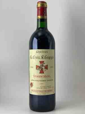 Chateau La Croix Saint Georges 1988