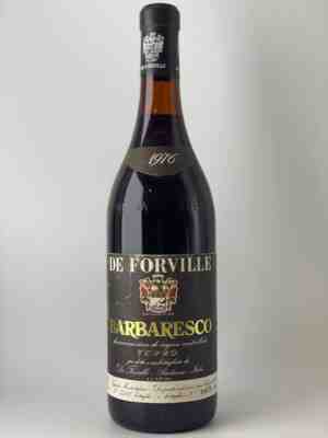 De Forville Barbaresco Montestefano 1976