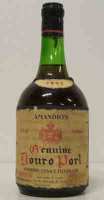 Amandio`s , Old Tawny Genuine Douro Port , 1943