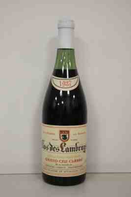 Des Lambrays , Clos Des Lambrays Grand Cru , 1937