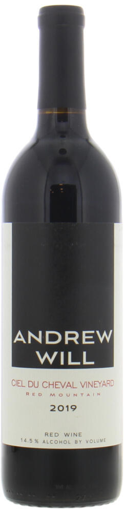 Andrew Will , Ciel Du Cheval Vineyard Red Wine , 2019