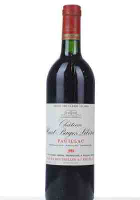 Chateau Haut Bages Liberal 1984