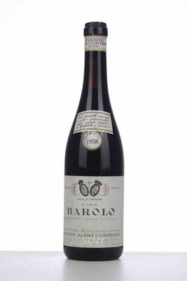 Aldo Conterno , Barolo Monteforte Perno , 1958