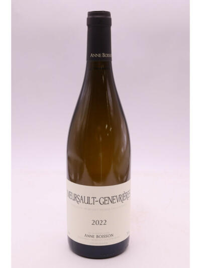 Anne Boisson , Meursault Genevrieres 1er Cru , 2022